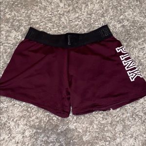 PINK ultimate spandex shorts